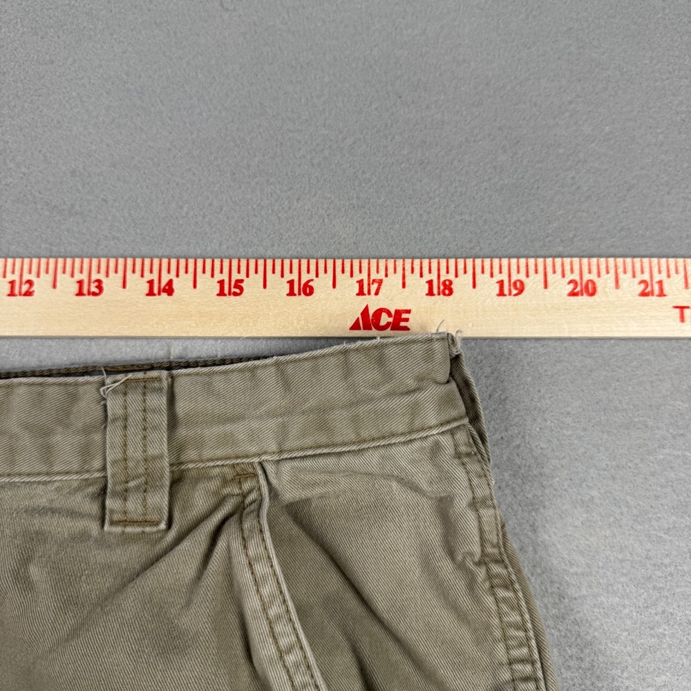Wrangler WRG Jeans Co Mens Cargo Pants Khaki Tan 36x30 Utility Workwear Pockets - Picture 6 of 8